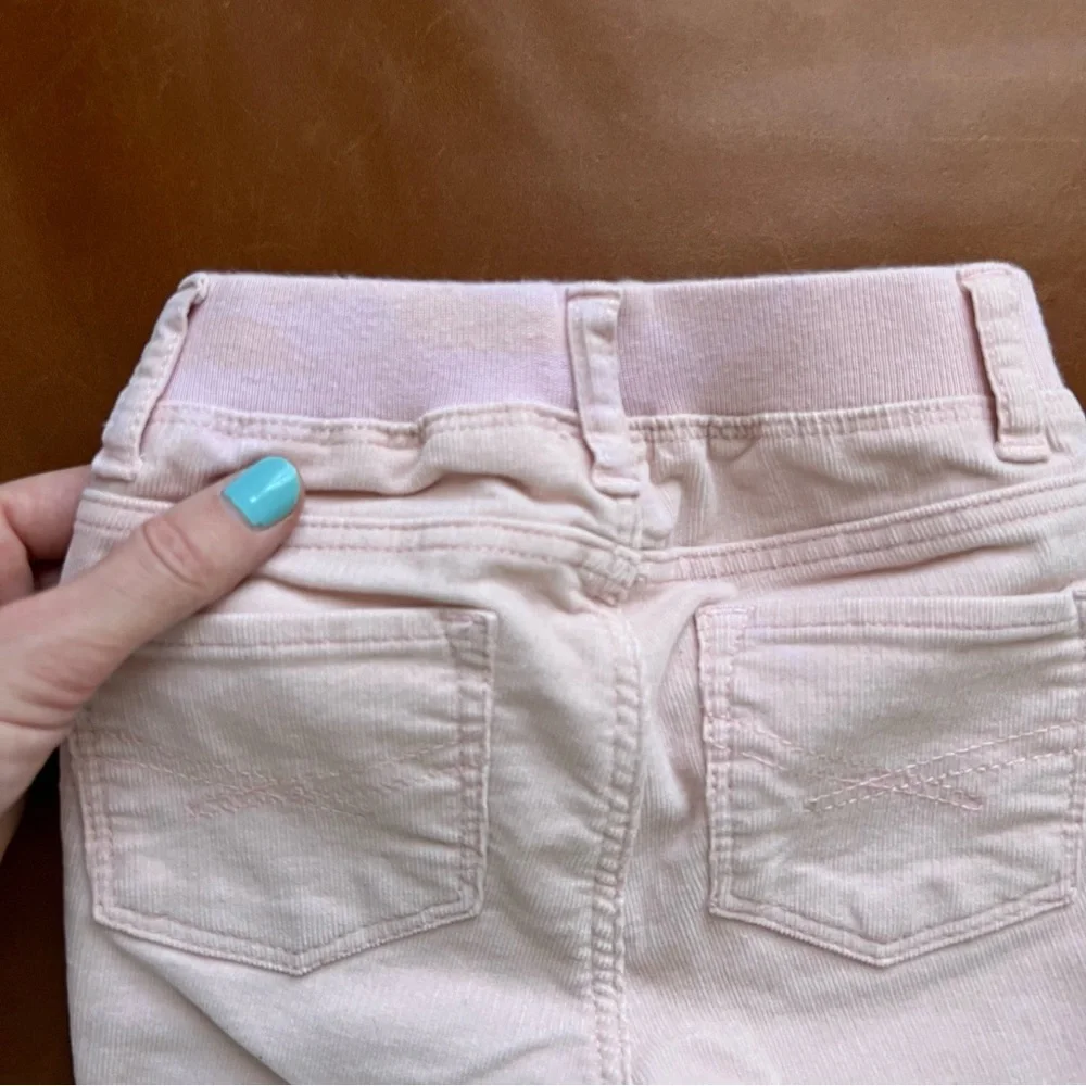 GAP Baby Pink Corduroy Jegging Jeans, 12-18mo